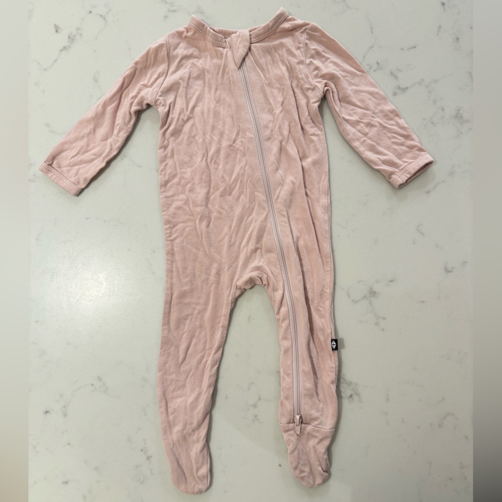 Kyte Baby Blush Zippered Footie